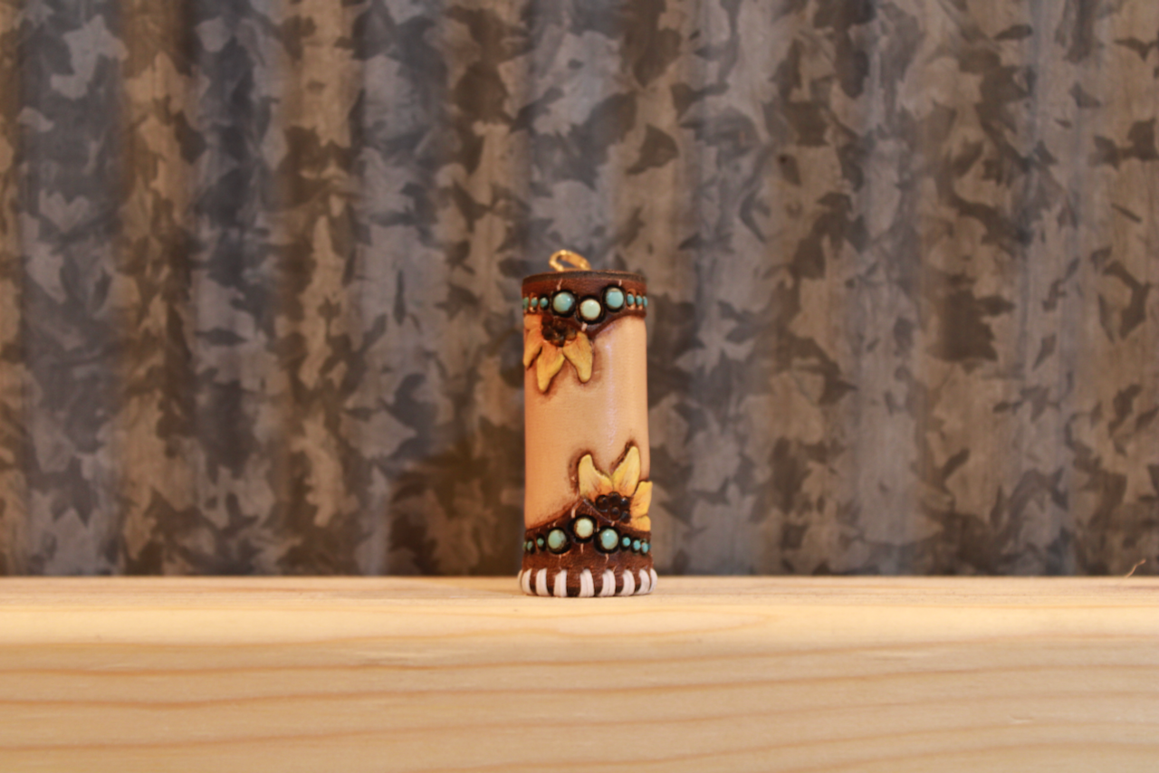 Chapstick Holder - Western Sunflower
