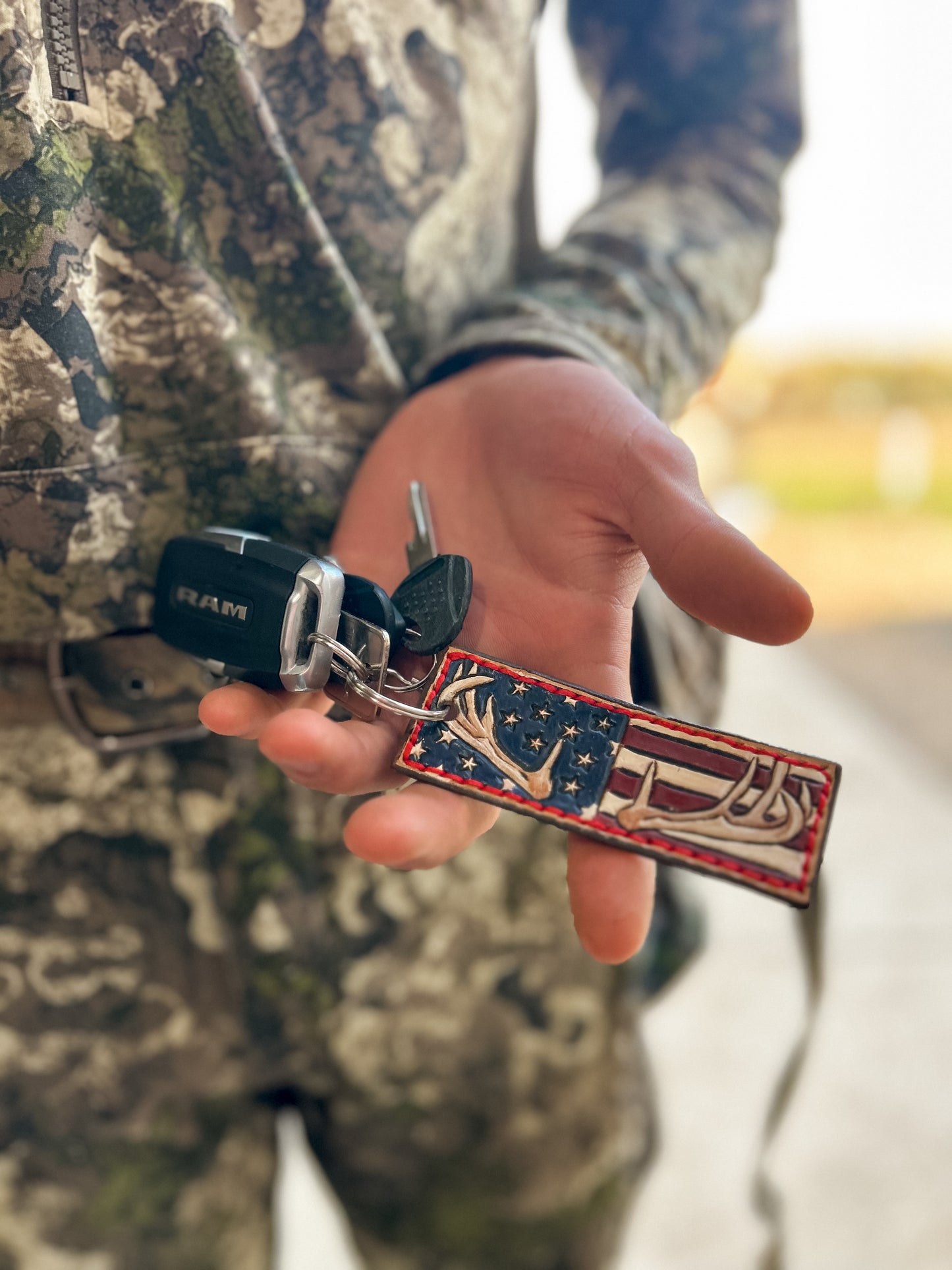 Men’s Antler Keychain